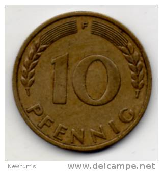 GERMANIA 10 PFENNIG 1949 - 10 Pfennig