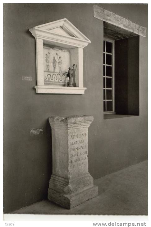 Augusta Raurica Römermuseum Augst Lararium Mit Apollo-Altar 1958 - Augst