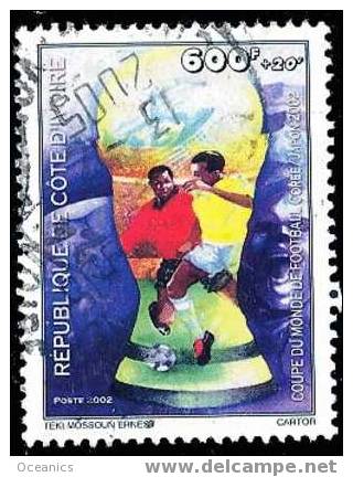 Côte D´Ivoire (Y/T No.1100 - Coupe Du Monde / World Cup) (o) - Côte D'Ivoire (1960-...)