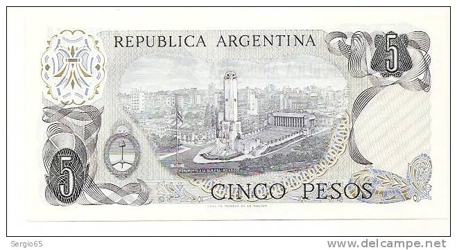 5 Pesos - 1974 - Argentina