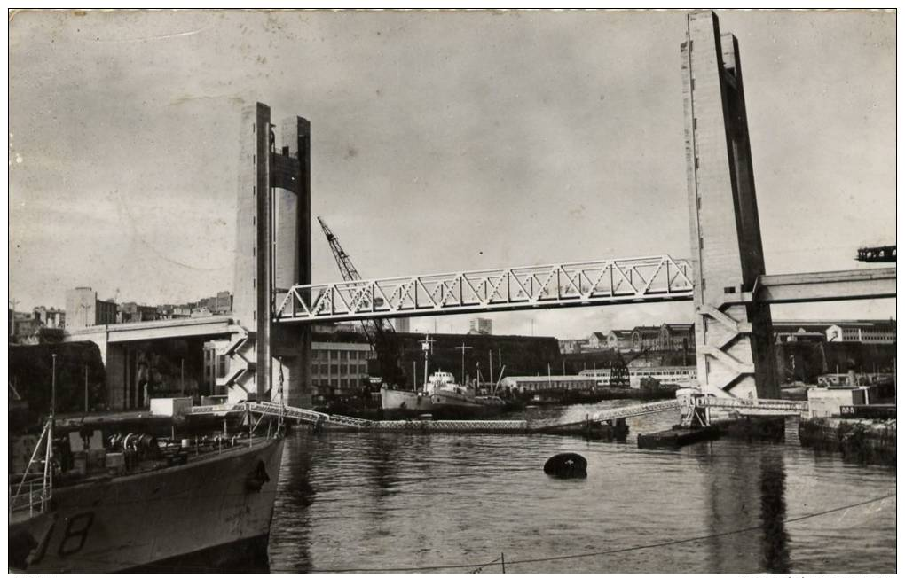 Brest Le Pont De Recouvrance..........1955............ - Brest