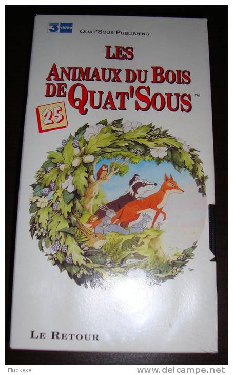 Vhs Pal Les Animaux Du Bois De Quat´Sous 25 Le Retour Version Française - Infantiles & Familial