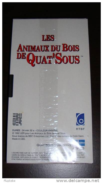 Vhs Pal Les Animaux Du Bois De Quat´Sous 31 Les Belettes Version Française - Enfants & Famille