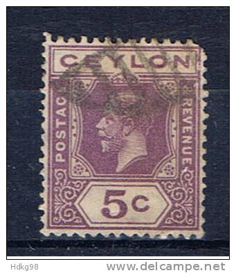 CL+ Ceylon 1921 Mi 189 Königsporträt - Ceylan (...-1947)