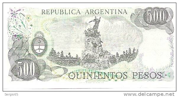 500 Pesos - Argentine