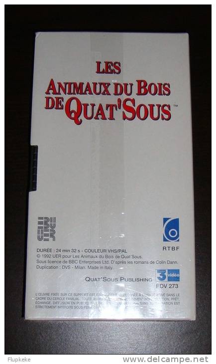 Vhs Pal Les Animaux Du Bois De Quat´Sous 21 Tel Père, Tel Fils Version Française - Kinderen & Familie