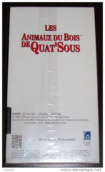 Vhs Pal Les Animaux Du Bois De Quat´Sous 6 On Demande Un Chef Version Française - Kinder & Familie