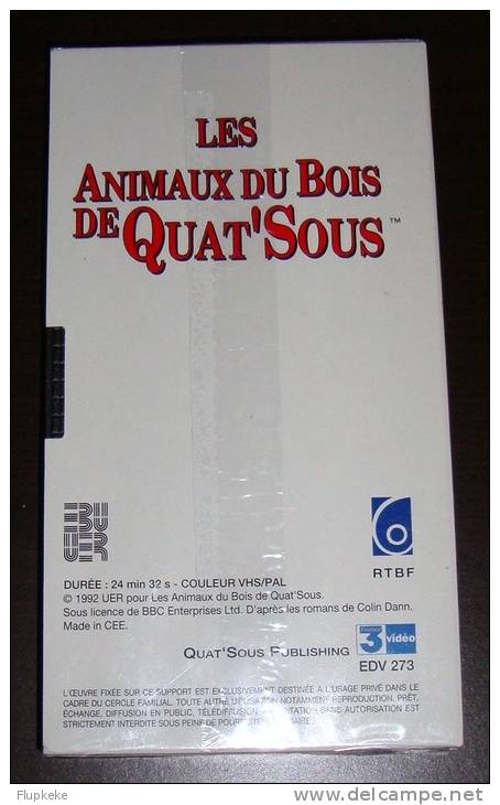 Vhs Pal Les Animaux Du Bois De Quat´Sous 30 L´Ami Disparu Version Française - Enfants & Famille