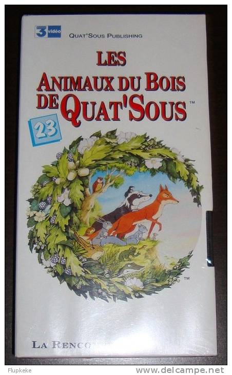 Vhs Pal Les Animaux Du Bois De Quat´Sous 23 La Rencontre Version Française - Children & Family