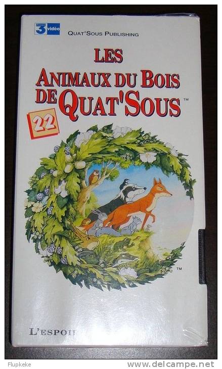 Vhs Pal Les Animaux Du Bois De Quat´Sous 22 L´Espoir Version Française - Familiari