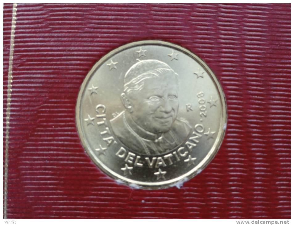 2008 - 10 Centimes (Cents) Euro Vatican - Issue Du Coffret BU - Vatikan