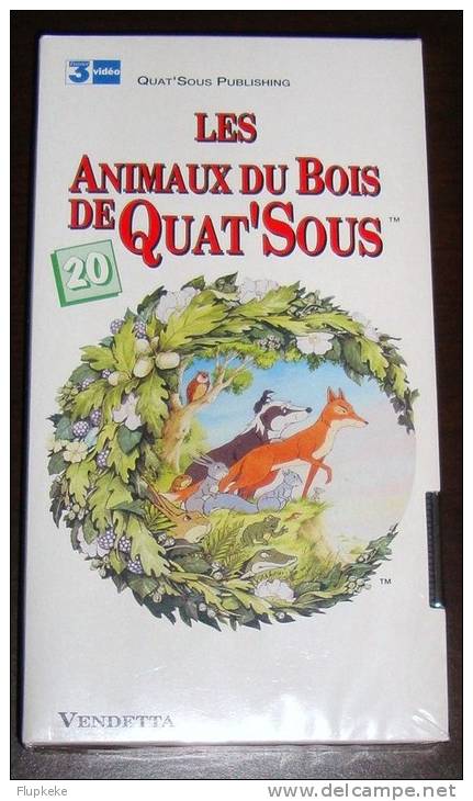 Vhs Pal Les Animaux Du Bois De Quat´Sous 20 Vendetta Version Française - Familiari