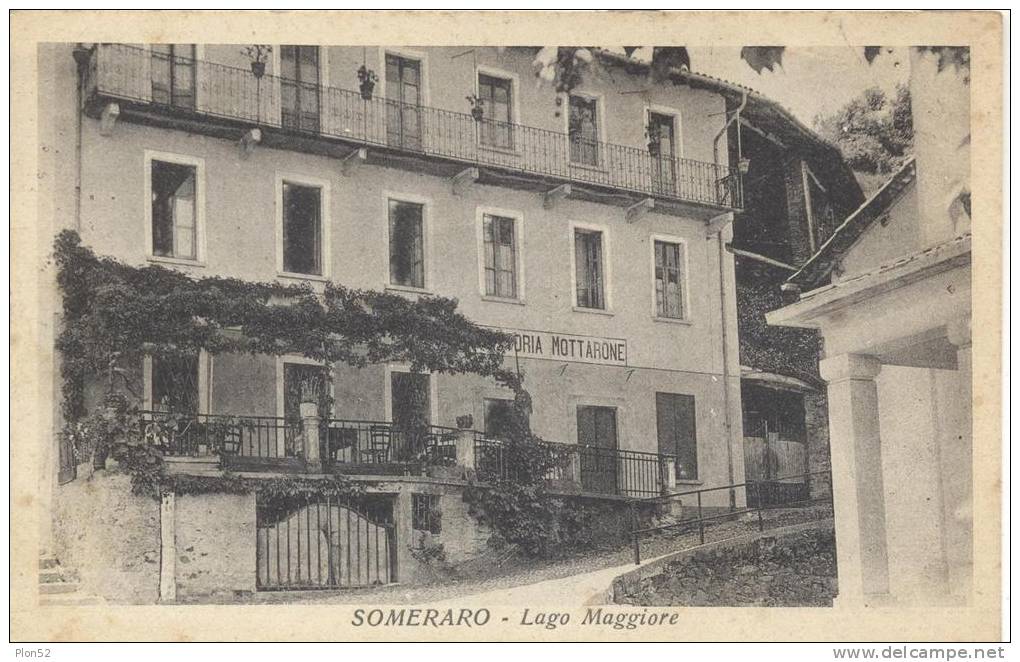 6631-SOMERARO-STRESA(VERBANIA)-TRATTORIA "MOTTARONE"-FP - Verbania