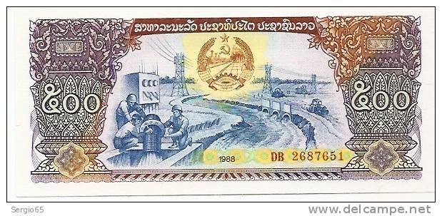 500 Kip - 1988 - Laos