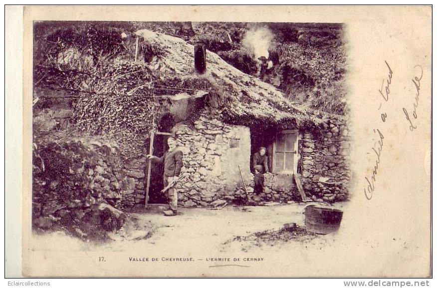 France...CPA. ..Cernay La Ville..  78..L'Ermite...Vallé De Chevreuse - Cernay-la-Ville