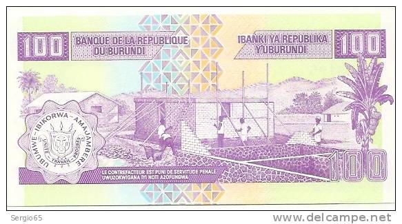 500 Francs - 2001 - Burundi