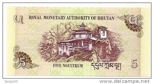 5 Ngultrum - Bhutan