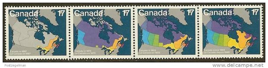 CANADA 1981 MNH Stamp(s) Canada Day 801-804 #5736 - Neufs