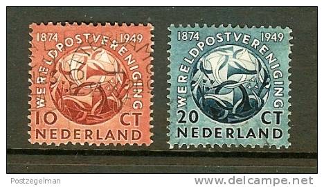 NEDERLAND 1949 Wereldpostver. Serie 542-543 Used # 1163 - U.P.U.