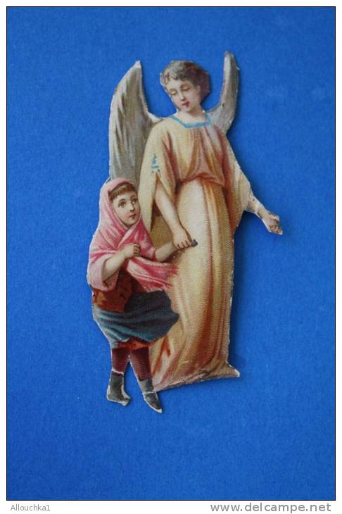 -CHROMO ET IMAGES DECOUPIS ANGE RELIGION CHRETIENNE - Anges