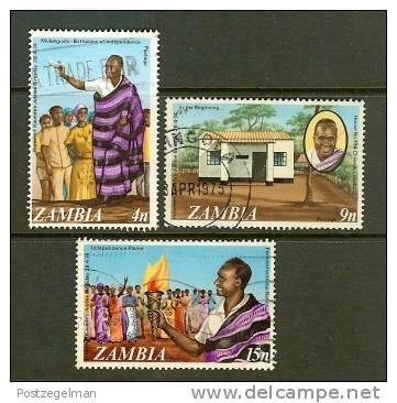 ZAMBIA 1974 Used Stamp(s) Kaunda 120-122  #6187 - Zambia (1965-...)