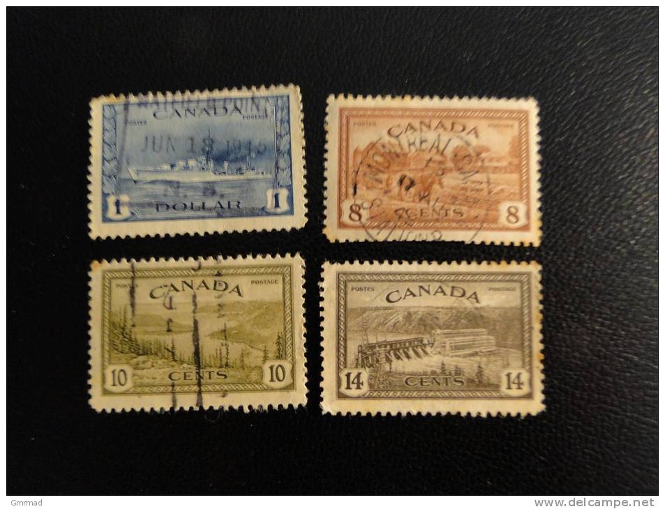War Effort And Reconversion To Peace - Used Stamps