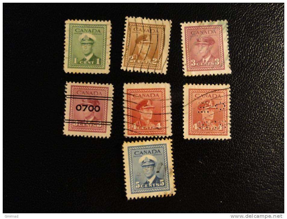 War Effort And Reconversion To Peace - Used Stamps