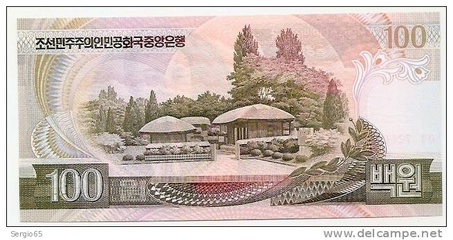 100 Won - Corea Del Norte