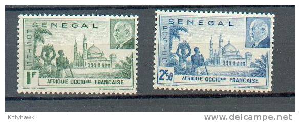 SEN 320 - YT 177 à 178*  Charnières Complètes - Unused Stamps