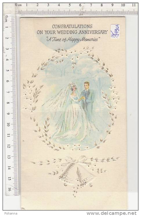 PO9490A# BIGLIETTO AUGURI MATRIMONIO - WEDDING 1964/SPOSI - Altri & Non Classificati