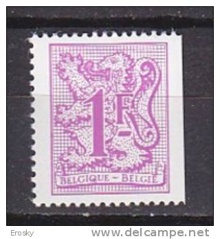 L0129 - BELGIE BELGIQUE Yv N°1945 ** - 1977-1985 Cijfer Op De Leeuw