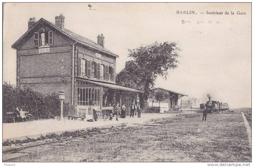 ¤¤  -   BARLIN   -  Intérieur De La Gare   -  Train , Chemin De Fer    -  ¤¤ - Barlin