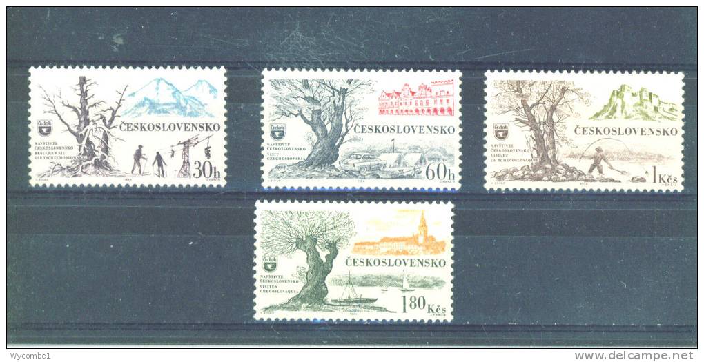 CZECHOSLOVAKIA -  1964  Winter Olympics  MM - Unused Stamps