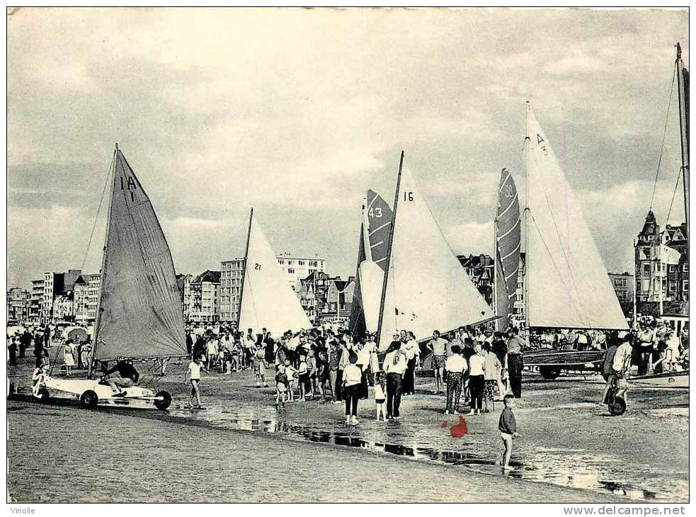 Réf: TH-98 : Sport : Char à Voile Critérium International La Panne Belgique - Altri & Non Classificati