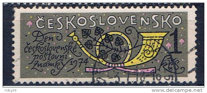 CSR+ Tschechoslowakei 1974 Mi 2237 - Used Stamps