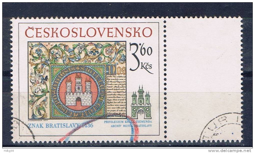 CSR+ Tschechoslowakei 1977 Mi 2419 - Used Stamps