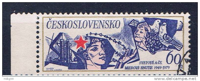 CSR+ Tschechoslowakei 1979 Mi 2503 - Used Stamps