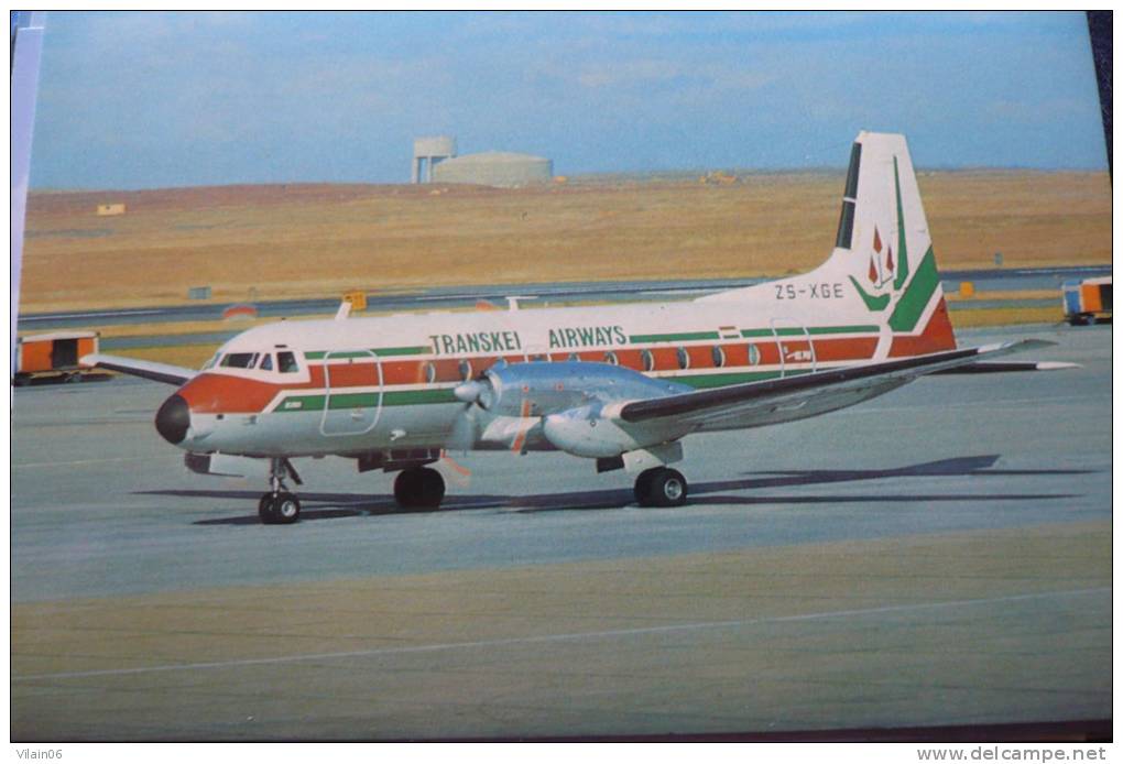 HS 748     TRANSKEI AIRWAYS     ZS XGE - 1946-....: Era Moderna