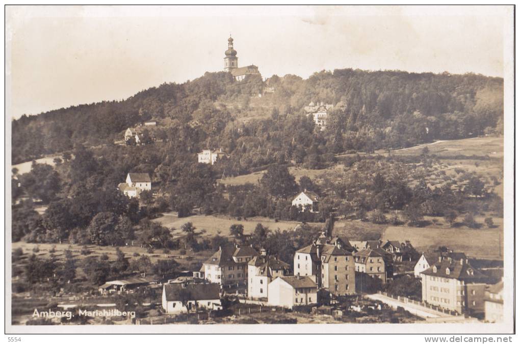 Cpa  Allemagne Baviere Amberg Mariahillberg - Amberg