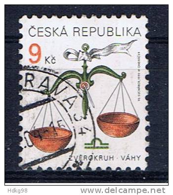 CZ+ Tschechei 1999 Mi 217 Waage - Used Stamps