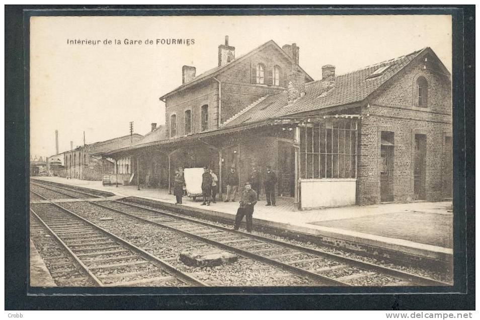 3677 - 59 - Intérieur De La Gare De FOURMIES - Fourmies