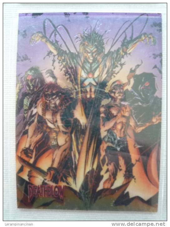 TRADING CARD DEATHBLOW N° 109 ISSUE #10 ON SALE DATE : NOVEMBER 1994 - Andere & Zonder Classificatie
