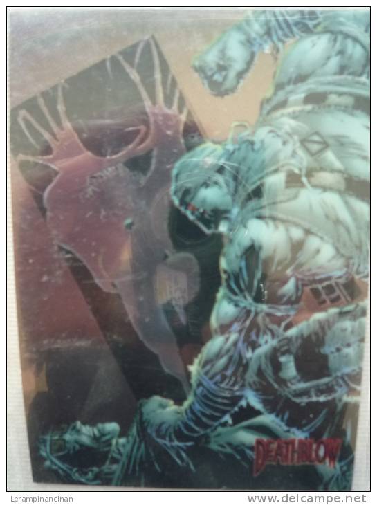TRADING CARD DEATHBLOW N° 114 ISSUE # I4 ON SALE DATE :D MARCH 1995 - Otros & Sin Clasificación
