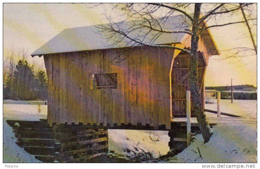 Grand Falls New Brunswick N.B. - Près-du-Lac - Covered Bridge - Pont Couvert - 2 Scans - Autres & Non Classés