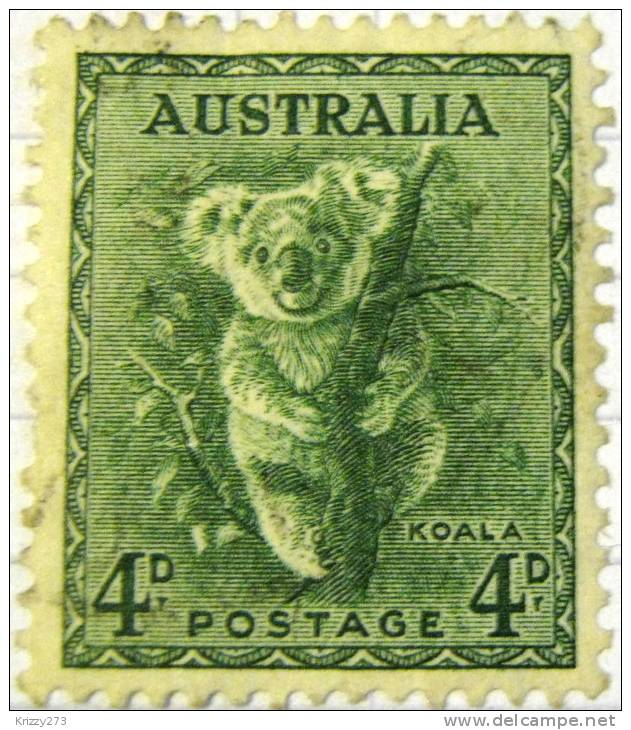 Australia 1937 Koala 4d - Unused - Ungebraucht