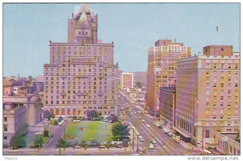 Vancouver British Columbia B.C. - Georgia Street & Hotel Devonshire - Unused - VG Condition - Vancouver