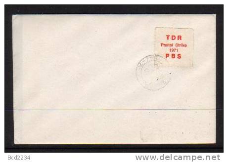 GB STRIKE MAIL (RANDALL POSTAL SERVICE (LONDON)) 2/- RED ON COMMERCIAL COVER CANCEL A - Cinderellas