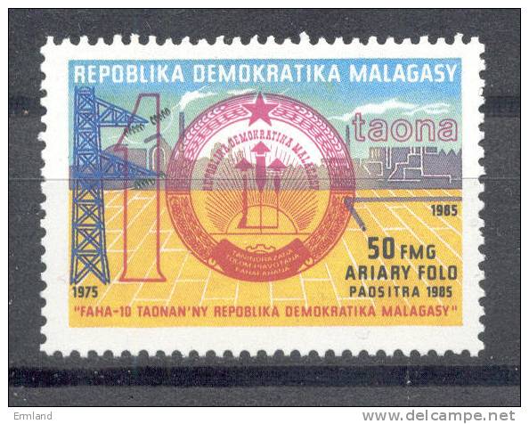 Malagasy - Madagaskar 1985 - Michel Nr. 1011 ** - Madagascar (1960-...)