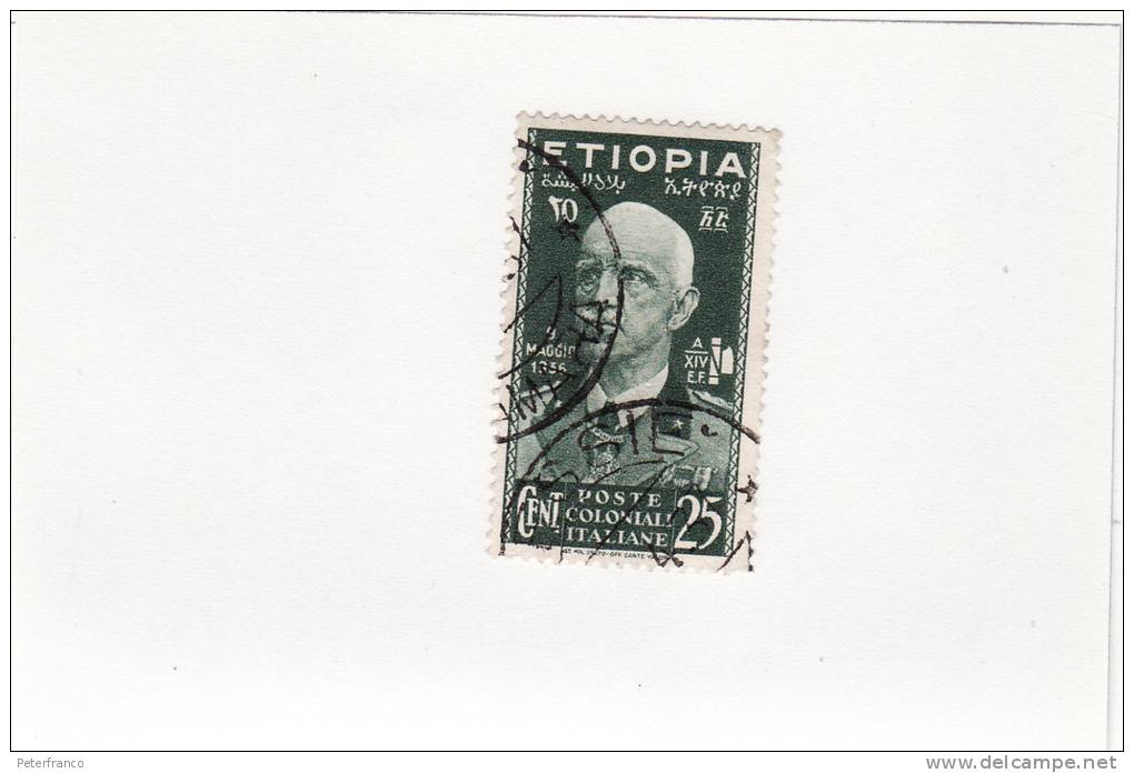 1936 Etiopia C. 0,25 - Ethiopia