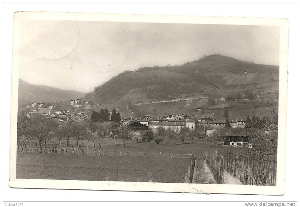 Tullins  (38) : Vue Générale En 1953 PHOTO VERITABLE. - Tullins